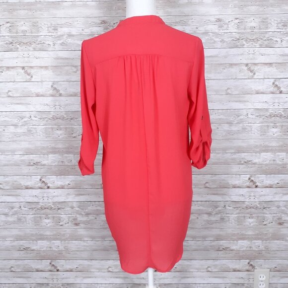 All In Favor Womens Top XS Poppy Red 539A - Picture 3 of 5